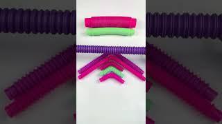 Creating and Crunchy POP-ASMR #diy #oddasmr #naturalcolor  #satisfyingvideos#relaxing #poptubesounds