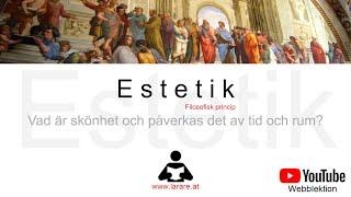 Webblektion: estetik