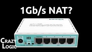 #72 - MikroTik hEX RouterOS - Can it NAT traffic at the full 1Gb/s?