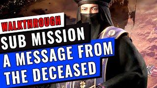 Nioh 2 A Message From the Deceased Walkthrough | Sub Mission | GameClubz