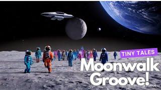 Moonwalk Groove! Dancing on the Moon – Astronauts and Aliens Celebrate Together!