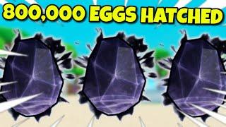 After 800,000 VOIDCRYSTAL EGGS I Hatched THIS...  (Bubble Gum Simulator Infinity)