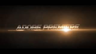 Adobe Premiere Pro | Cinematic title Template | premiere pro project file download