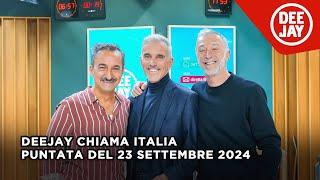 Deejay Chiama Italia - Puntata del settembre 2024 / Ospite Federico Buffa