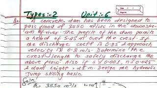 Unit:6 | Spillway | Design of Stilling Basin | Hydropower Engineering | Prashant YT | TU,PU,KU,PoU |