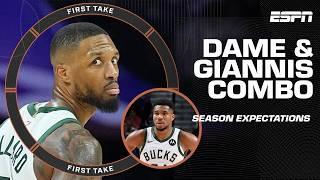 'Milwaukee in the mix to WIN IT ALL' - Stephen A. says WATCH OUT for Dame/Giannis combo | First Take