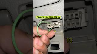 How To Reprogram an ECM Immobilizer in A Toyota Lexus #programming #ecm #shorts