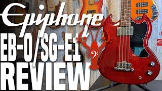 Epiphone EB-0/SG-E1 Review - Neck Diving Into a Puddle of Mud - LowEndLobster Review