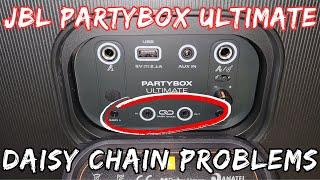 JBL Partybox Ultimate VS 710 Daisy Chain NOT WORKING