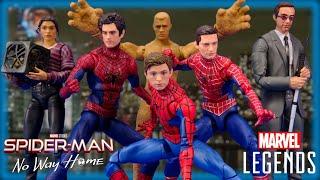 Marvel Legends Spider-Man No Way Home Holland Maguire Garfield Murdock MJ Sandman Hasbro Review