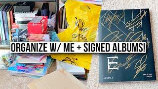 Organize Kpop With Me + How I Protect My Signed Albums~
