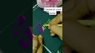 Tarun Name#calligraphy #trending #trendingshorts #viral #viralshorts  #satisfying #shorts #tarun