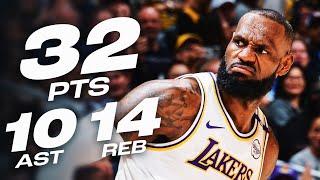 LEBRON JAMES TAKES OVER - 32-PT TRIPLE-DOUBLE   | October 26, 2024