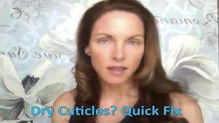 Natural Beauty Tip For Dry Cuticles: Susan Miner Supermodel Therapist