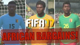 TOP 10 AFRICAN BARGAINS | FIFA 17 Career Mode