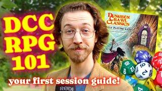 Your Session 1 Guide for Dungeon Crawl Classics RPG!