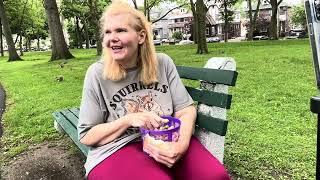 Hang out with the squirrel whisper, Cynthia Beaumont ￼