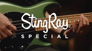 Ernie Ball Music Man Minute: StingRay5 Special in Charging Green (ft. Matt McJunkins)