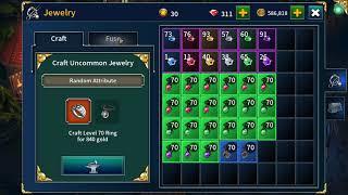 Eternium: Mage and Minions craft legendary jewelry. Perfect necklace for Warrior