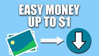 Make Easy Money Downloading Photos | Up To $1| (Make Money Online Uploading 2023)