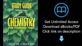 Download Study Guide for Chemistry For Changing Times PDF