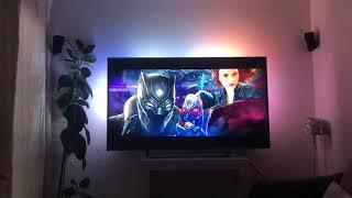 Test démo ambilight TV PHILIPS 65PUS7303