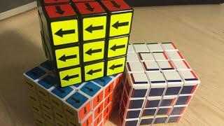 Solve a Supercube 3x3 and 4x4 - How to