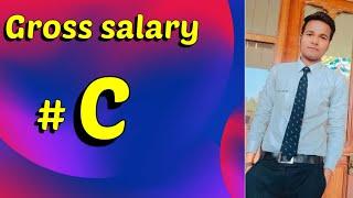 Gross Salary in C || Gross Salary @codingcompulsory3897