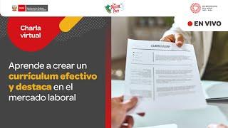 Aprende a crear un curriculum efectivo y destaca en el mercado laboral