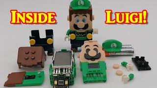 LEGO Luigi Whats inside LEGO Luigi?! #legomario