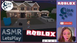 Roblox ASMR - Decorating My Bloxburg House | Lets Play | ChloeASMR 