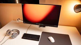 โต๊ะเล่นเกมส์ปี 2024 ของผมครับ - My Minimal Gaming Desk Setup 2024