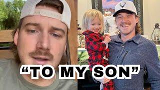 Morgan Wallen Opens Up About His Struggles to His Son