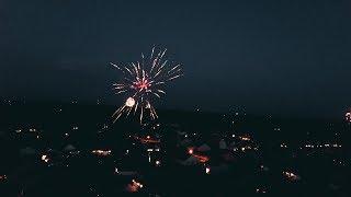 Flying A Drone Through Fireworks