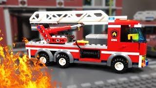 ПОЖАР в Лего Сити  LEGO Мультфильм