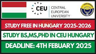 Hungary Scholarships : Fully Funded Scholarships in Hungary for Bachelors, Masters, Phd 2025-2026