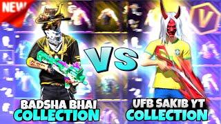 BADSHA BHAI VS UFB SAKIB YT কে জিতবে কালেকশন VS এ  শেষে কার আইডি কে নিল 