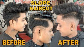 Slope Haircut - Problem Solf - Step By Step Tutorial in हिन्दी 2023 | Slope Hairstyle