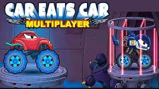 Car Eats Car Multiplayer - New Android Gameplay - Races on Predatory Machines