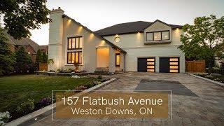 157 Flatbush Avenue  Weston Downs • Listed by Cecilia De Freitas