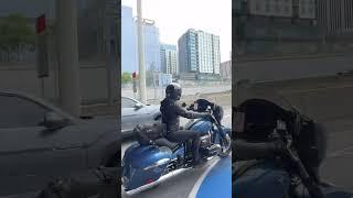 Riding With Her Two Wheels
