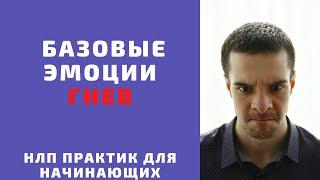 Базовые эмоции.  Эмоция гнева. Критерии, признаки, рекомендации. НЛП практик