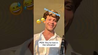 POV: Clarinetist in Orchestra Rehearsal #clarinet