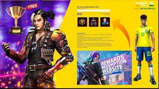 Rewards Redemption website first code claim now 22 July reward Redemption code Today free fire