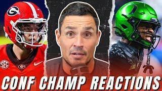 Penn State-Oregon, Georgia-Texas, Clemson-SMU, Iowa State-Arizona State, UNLV-Boise State REACTION