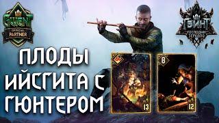 Гвинт - Чудовища. Плоды Ийсгита: Гюнтер, Радея, Лавк. Gwent 7.0