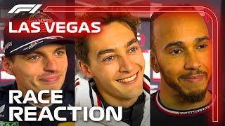 Drivers React After The Race | 2024 Las Vegas Grand Prix