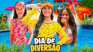 DIA DE DIVERSÃO!!! *ELAS TESTARAM TODAS AS PISCINAS DO HOTEL