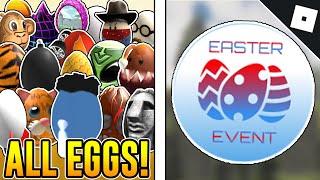 How to get all 17 EGG HUNT 2021 EGGS & EGG HUNTER BADGE in RAY'S MOD | Roblox