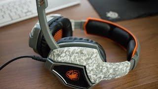 SADES SA917 USB Stereo Gaming Headset Review / Test